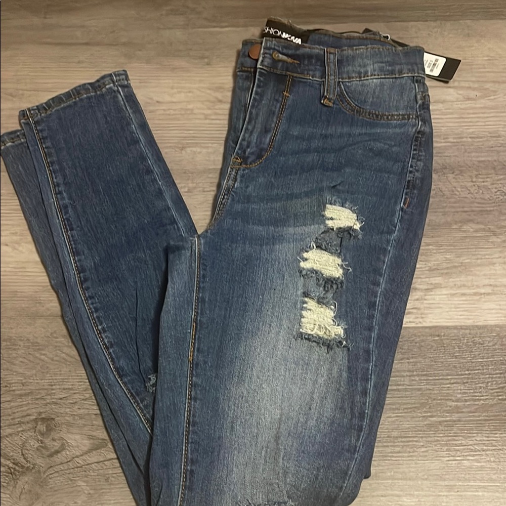 FaahionNova Tough It Up Stretch Skinny Jeana